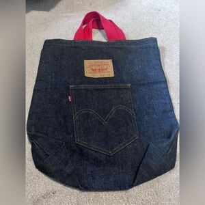 Vintage Levi denim tote